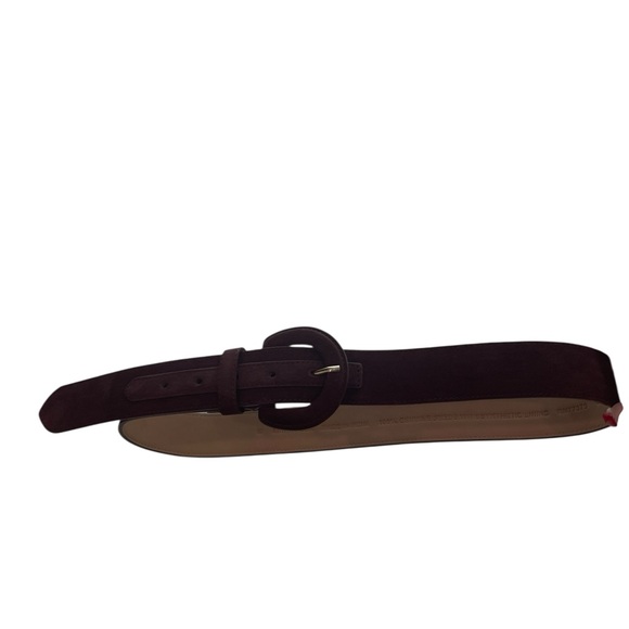 NWT ANN TAYLOR Belt – Brown Suede, Classic Texture, Size M - Picture 5 of 6